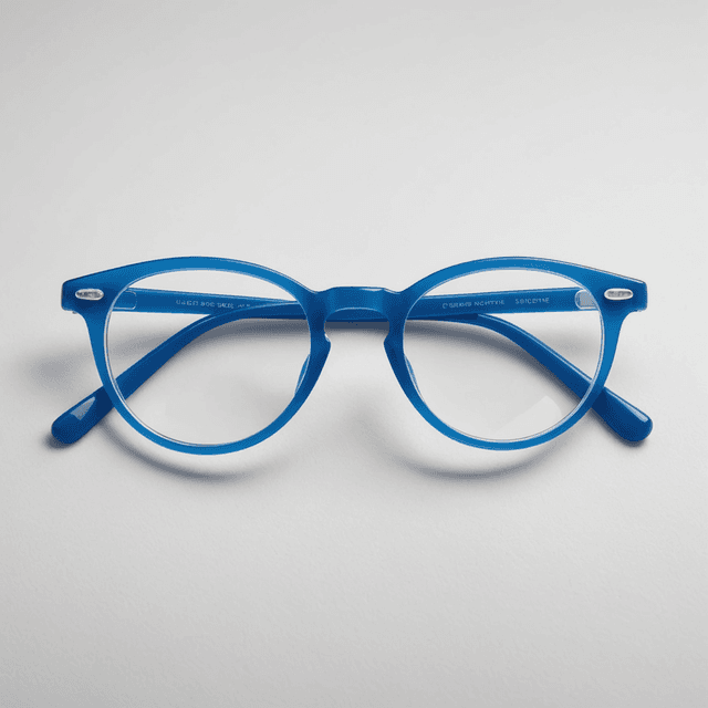 Monture Enfant Flexible Bleue